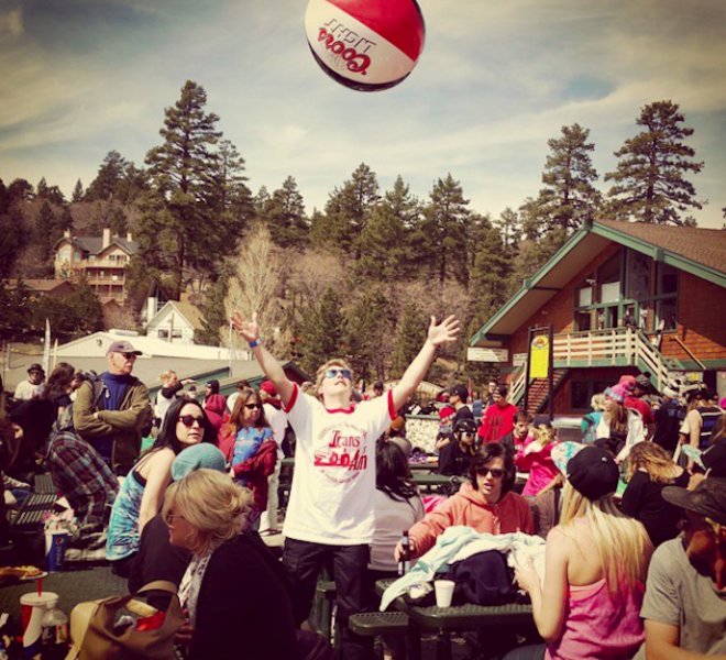 san diego event planning beach ball